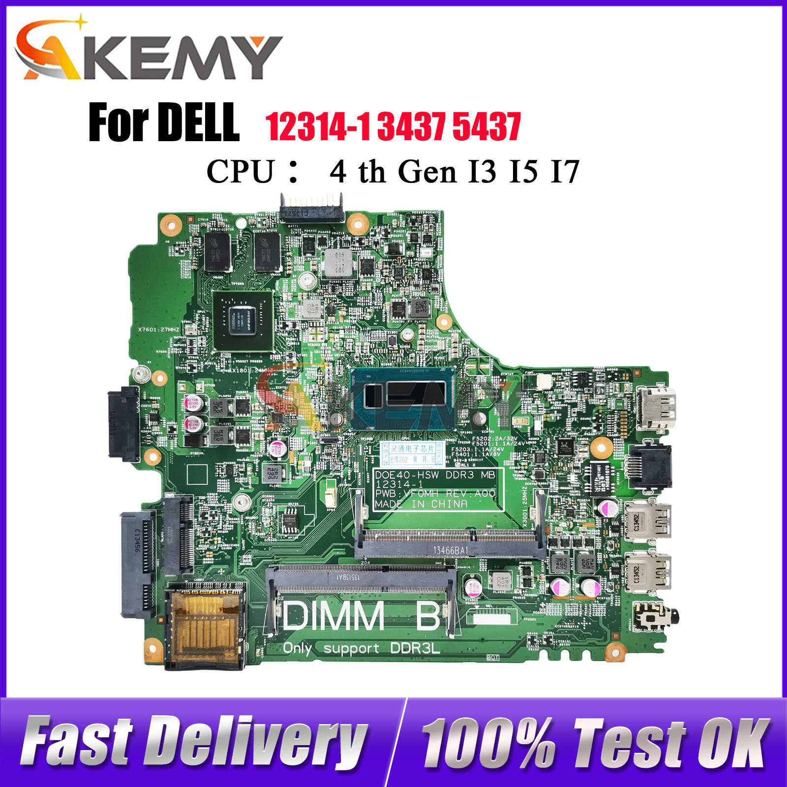 Pc Gaming Ddr3 - For Dell 14R 3437 5437 Notebook