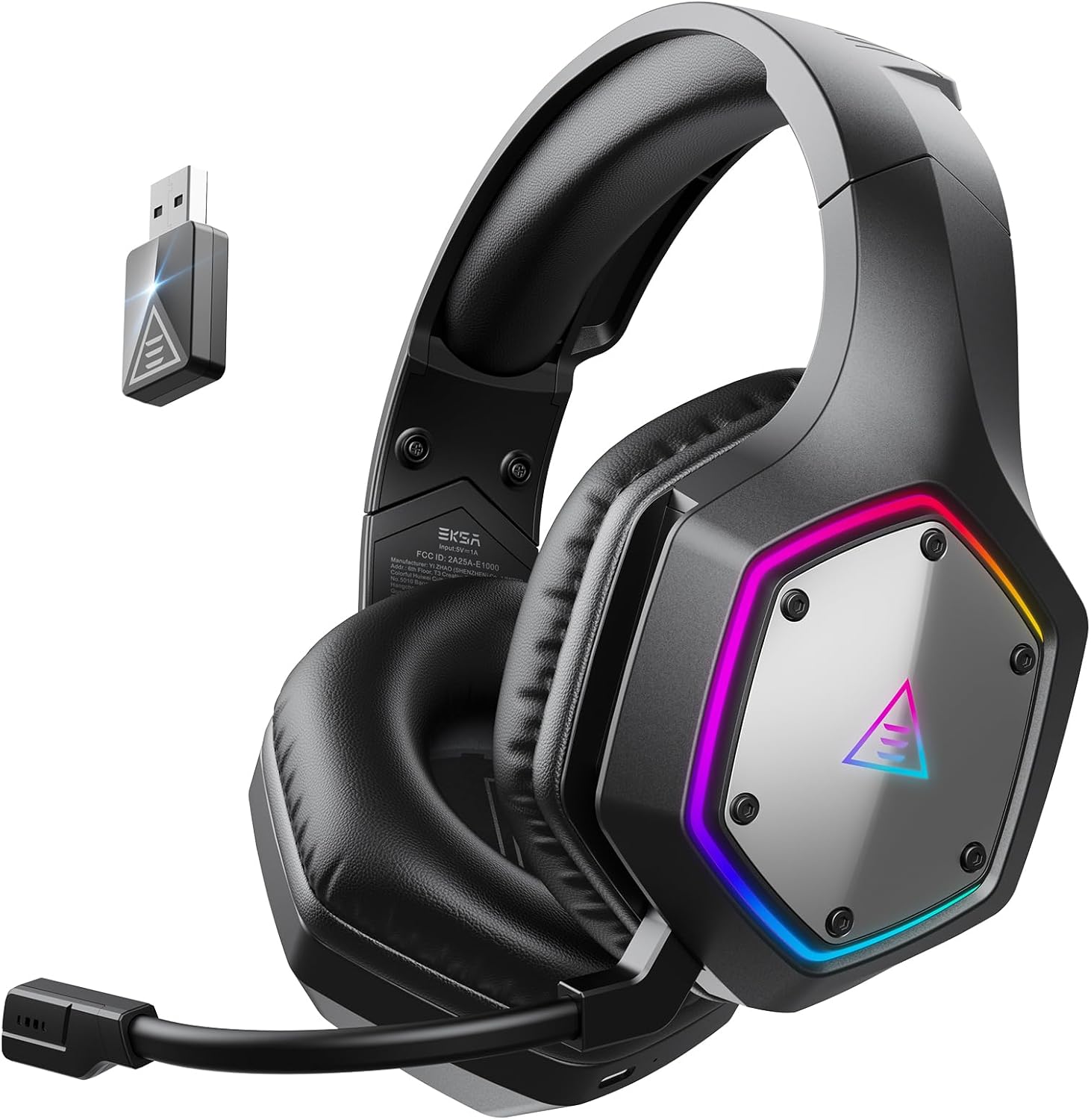 Pc Gaming Ps5 - 2.4GHz Wireless Gaming Headset for PS5,