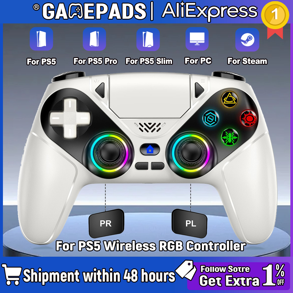 Pc Gaming Ps5 - Wireless Controller Gamepad For Playstation 5