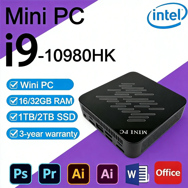 Pc Gaming Ram 32Gb - Compact Mini Gaming PC Intel i9