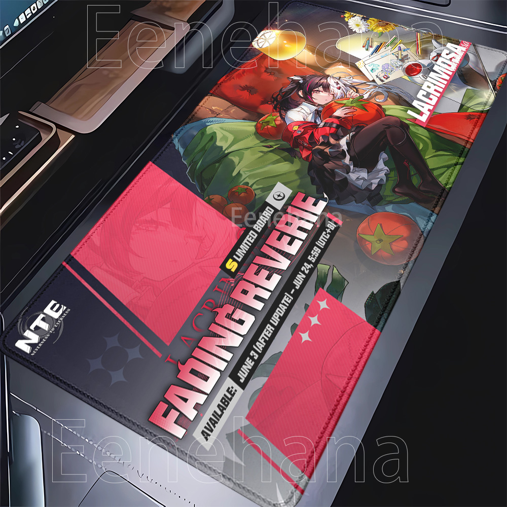 Pc Gaming Girl - Mousepad Lacrimosa Neverness to Everness NTE