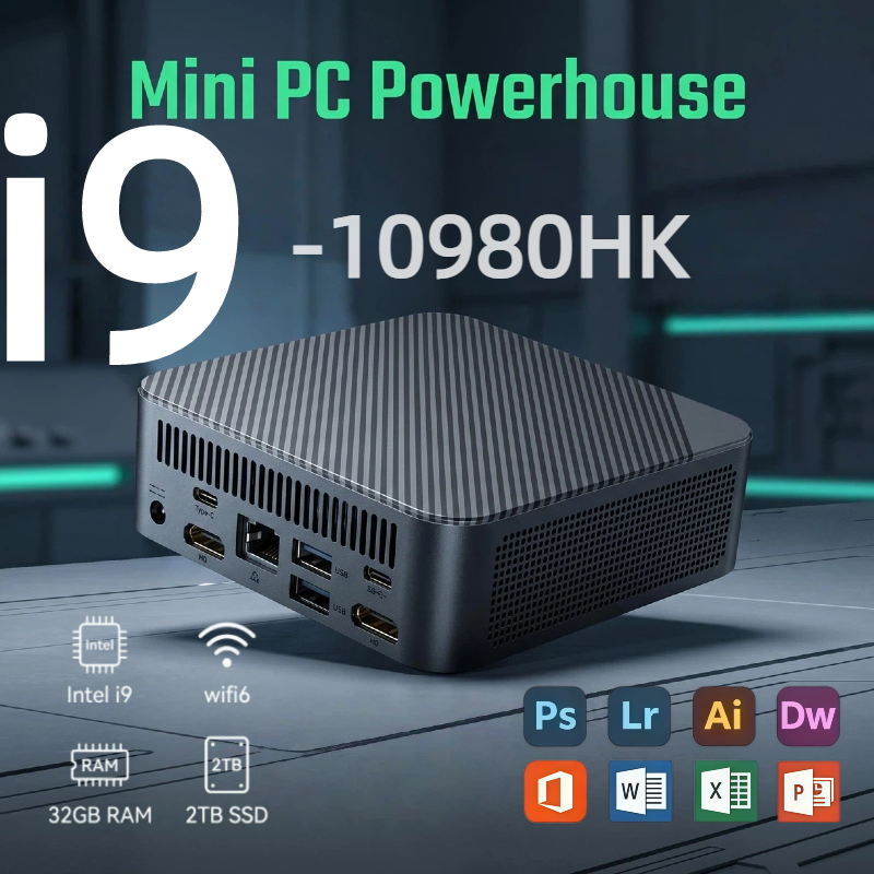 Pc Gaming Ram 32Gb - Mini PC Gamer Portable Computer Intel
