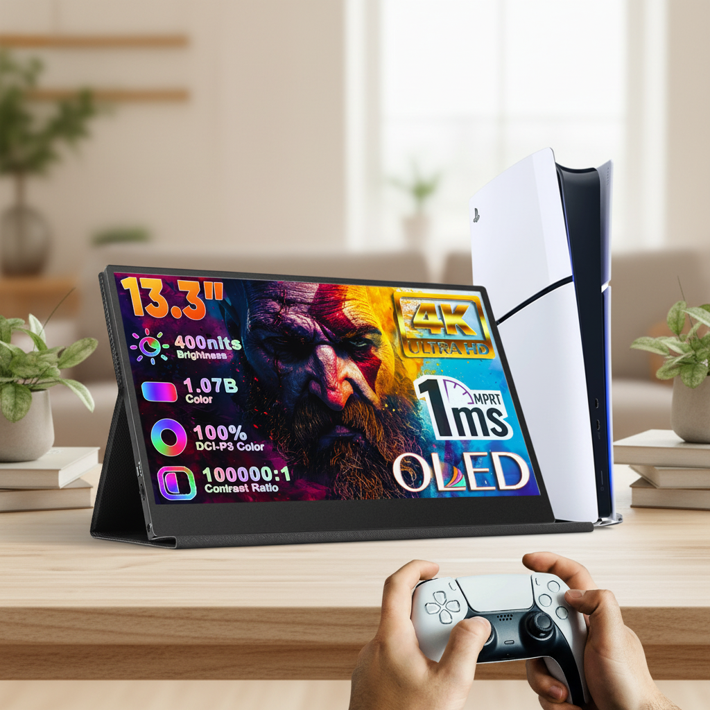 Pc Gaming Portable - 13.3 Inch OLED Portable Gaming Monitor