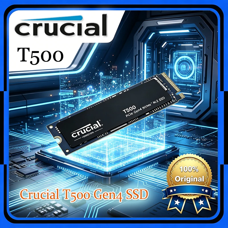 Pc Gaming News - New Crucial T500 1TB Gen4 NVMe