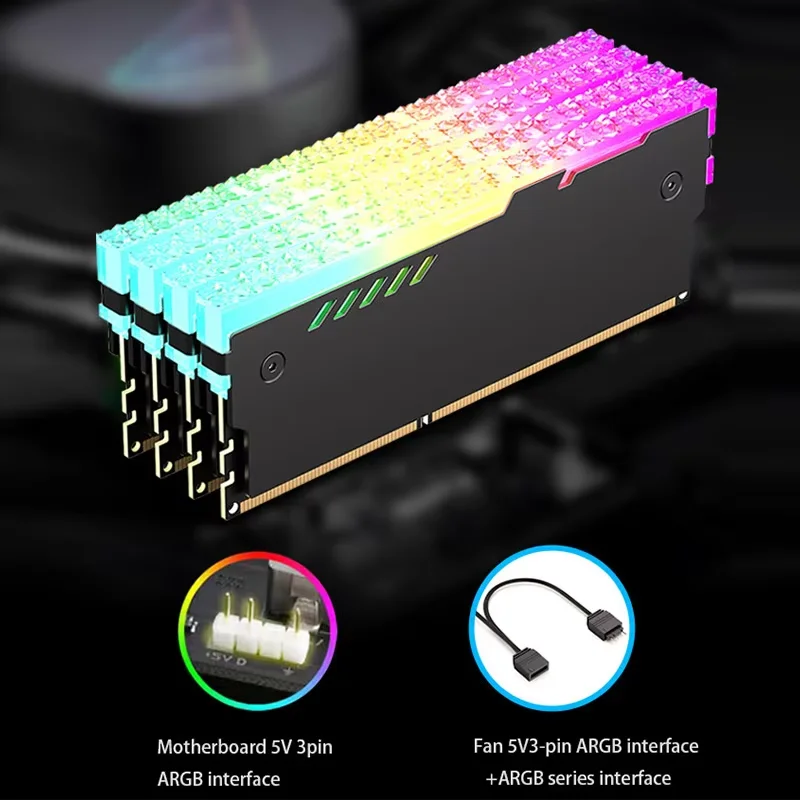 PC Memory Heatsink RM-1 RAM Co - Pc Gaming Ddr3 ulasan dan harga