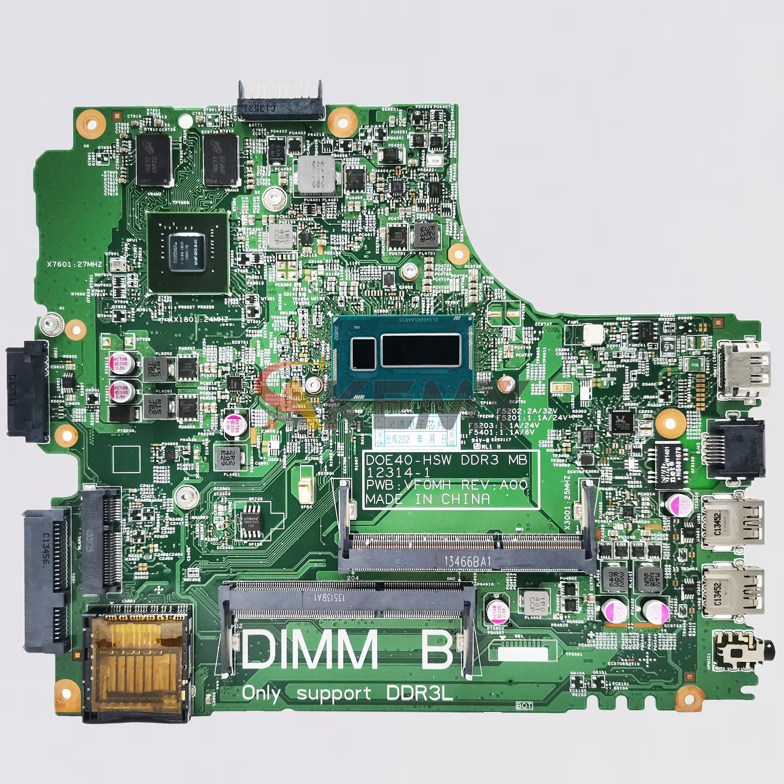 For Dell 14R 3437 5437 Noteboo - Pc Gaming Ddr3 ulasan dan harga