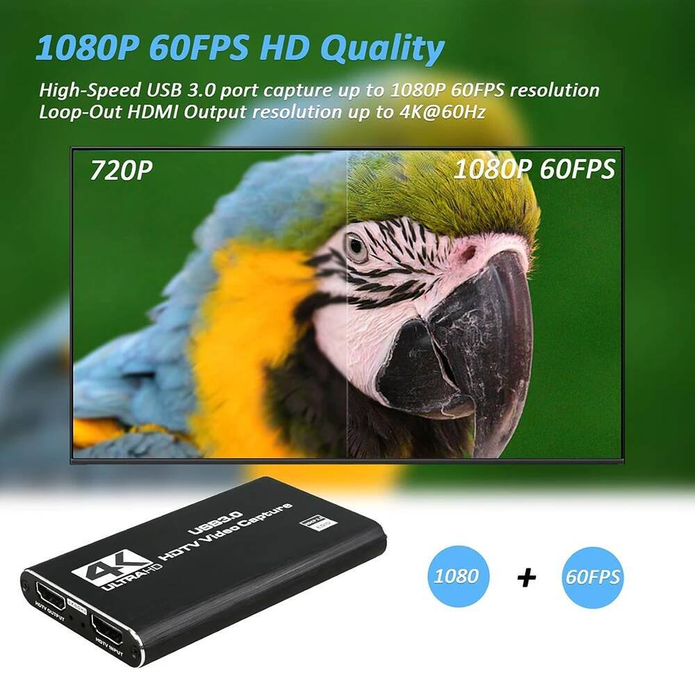 4K HDMI-Compatible to USB 3.0  - Sound Card Usb ulasan dan harga