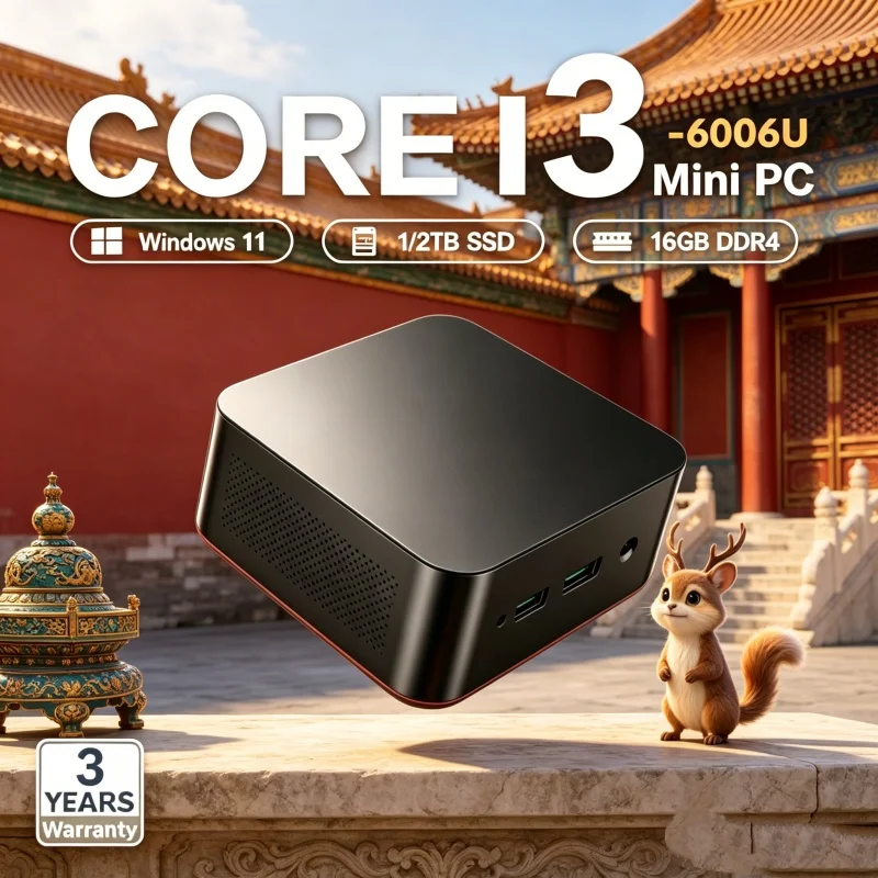 2026 Dainty Pliable MINI PC Wi - Pc Gaming I3 ulasan dan harga