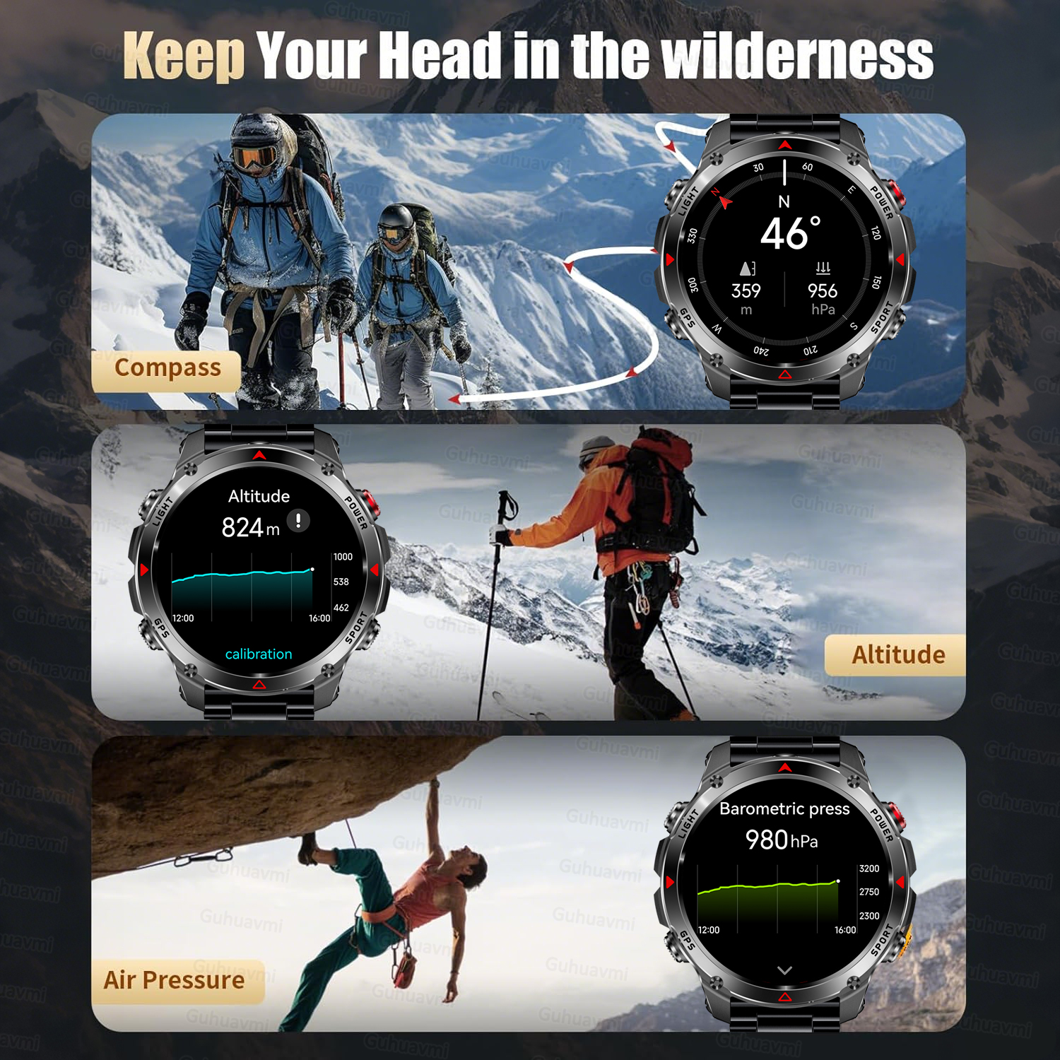 2026 New Precise GPS Smart Wat - High Refresh Monitor ulasan dan harga