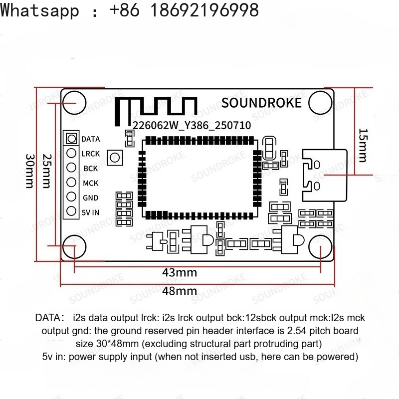 QCC5181/QCC3095 Bluetooth Digi - Sound Card Usb ulasan dan harga