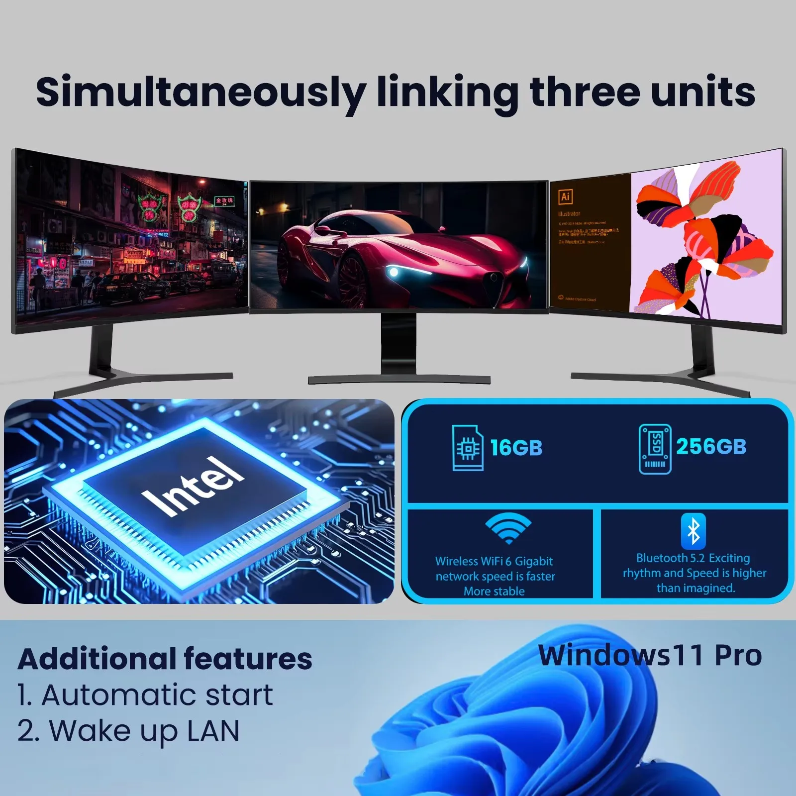 2026 Mini PC Intel Core i3-610 - Pc Gaming Portable ulasan dan harga