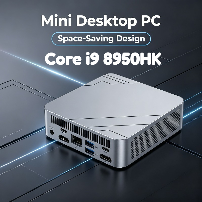 2026 New Mini PC Core i9 8950H - Pc Gaming I9 ulasan dan harga