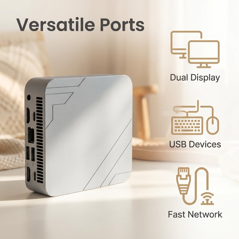 2026 New Mini PC Core i9 8950H - Pc Gaming I9 ulasan dan harga