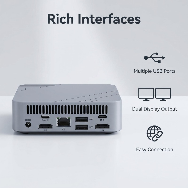 2026 New Mini PC Core i9 8950H - Pc Gaming I9 ulasan dan harga