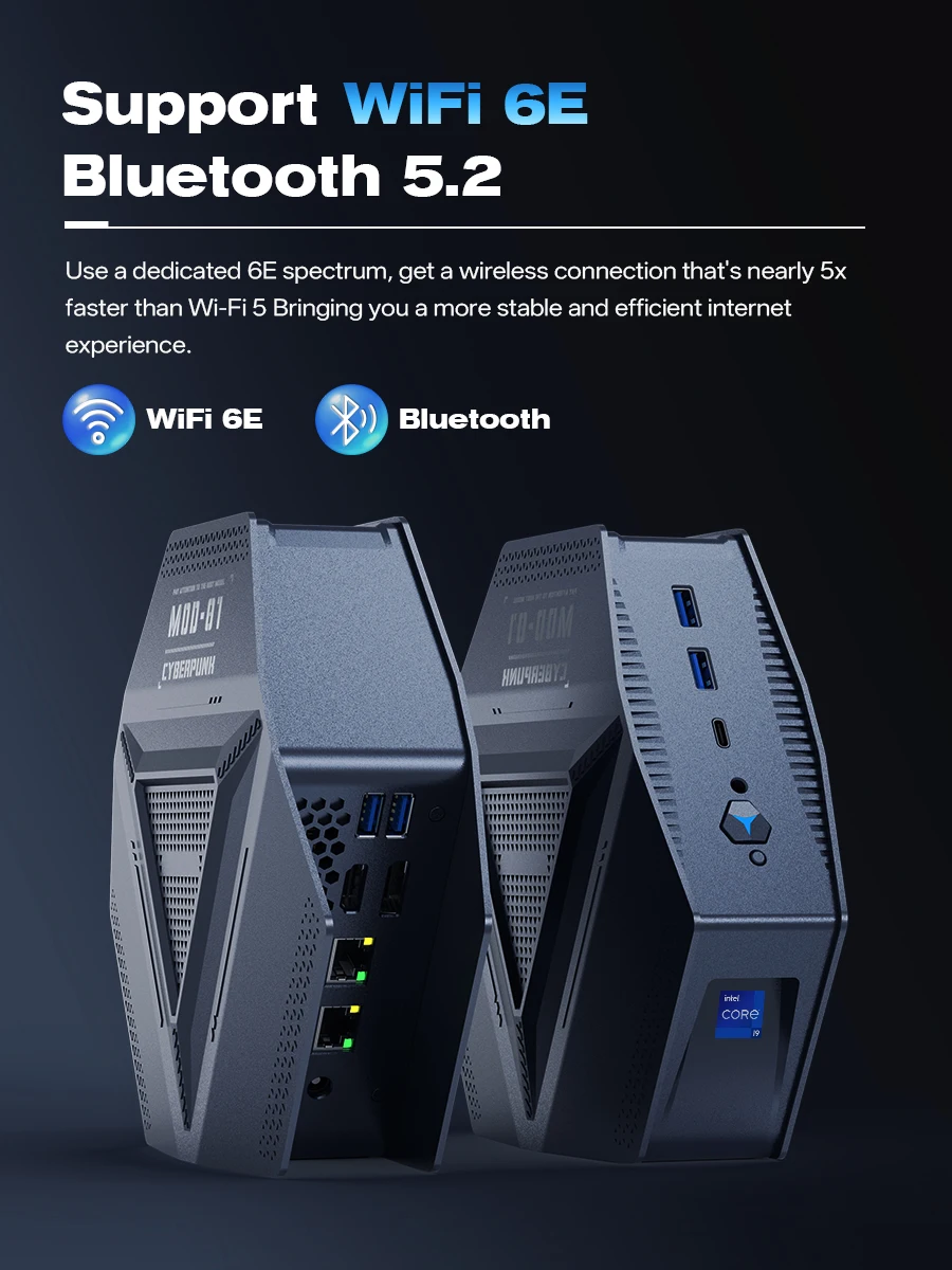 Mini PC WIFI6 Type-C HD DP AMD - Pc Gaming Cost ulasan dan harga