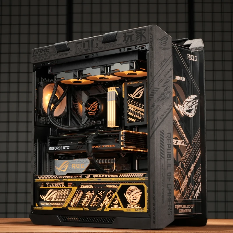 ROG Family Bucket 9800X/9950X3 - Pc Gaming Itx ulasan dan harga