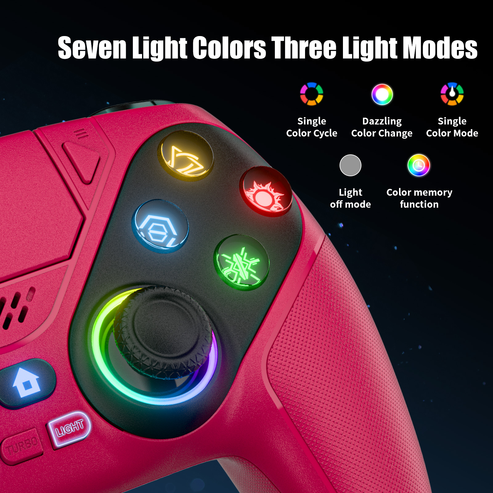 RGB Wireless Gaming For Ps5 Co - Pc Gaming Ps5 ulasan dan harga
