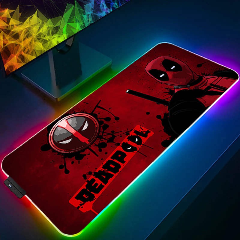 LED Mouse Pad Gaming Backlight - Pc Gaming Aesthetic ulasan dan harga