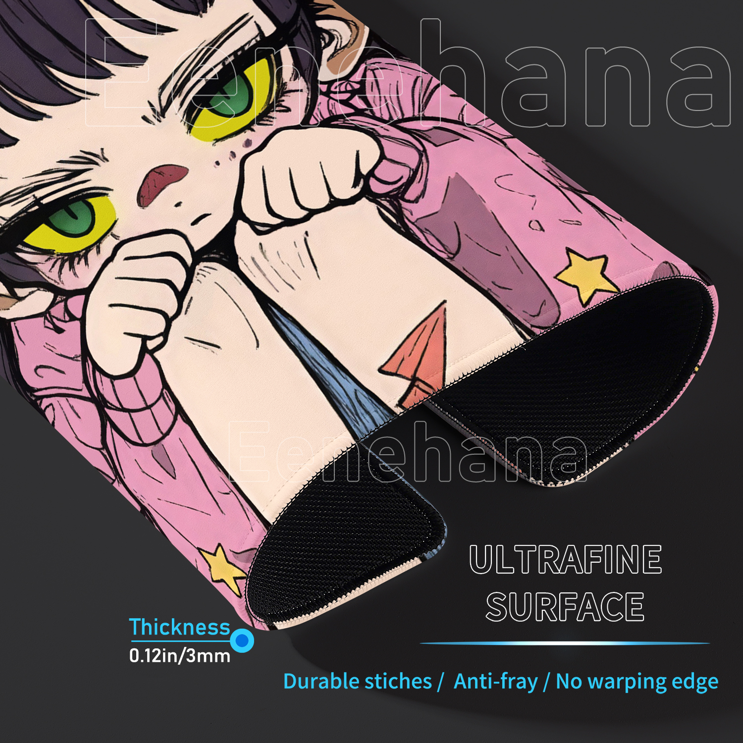 45x40cm Waterproof Mouse Pad C - Pc Gaming Girl ulasan dan harga