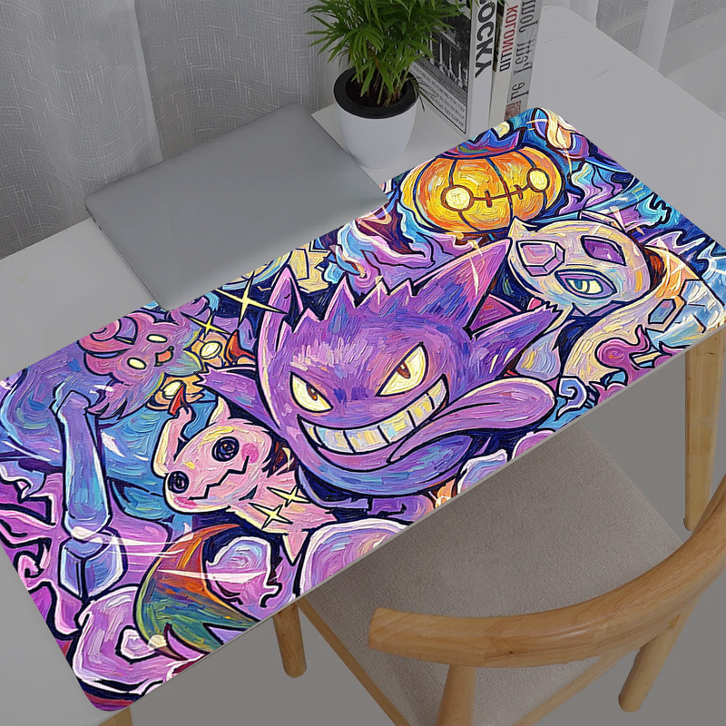 Mouse Pad Pokemon Pikachu Anim - Pc Gaming Aesthetic ulasan dan harga