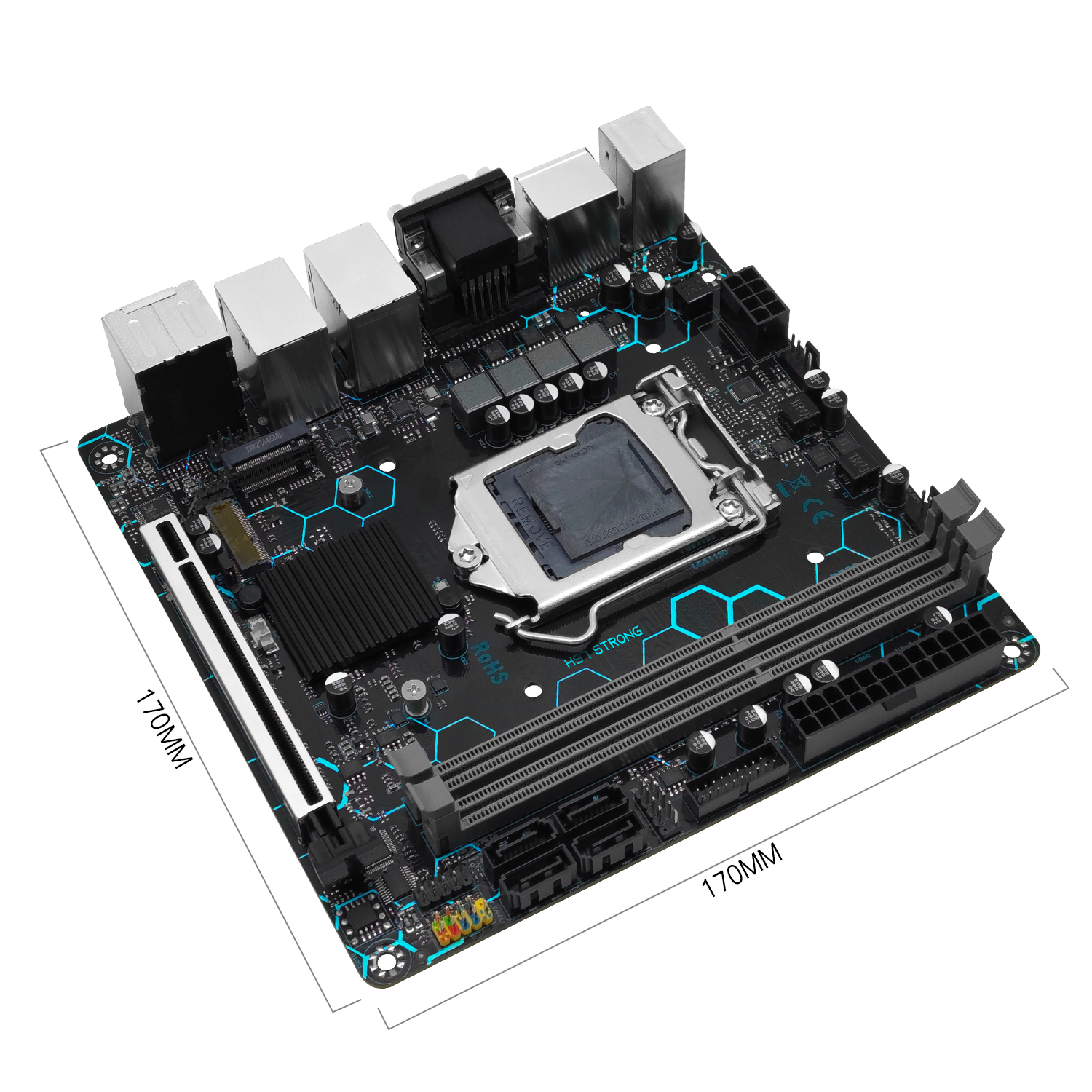 MACHINIST H97 STRONG Motherboa - Pc Gaming Intel Core I7 ulasan dan harga
