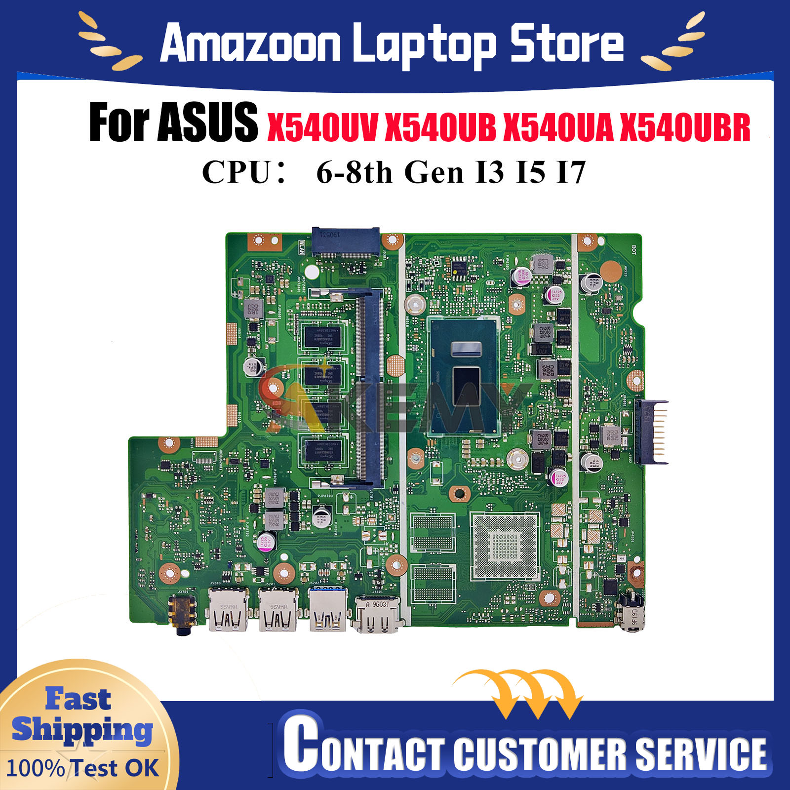 X540UA Laptop Motherboard For  - Pc Gaming Ddr3 ulasan dan harga