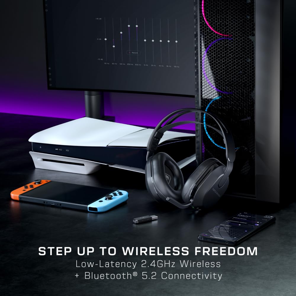 Wireless Gaming Headset for PS - Pc Gaming Ps5 ulasan dan harga