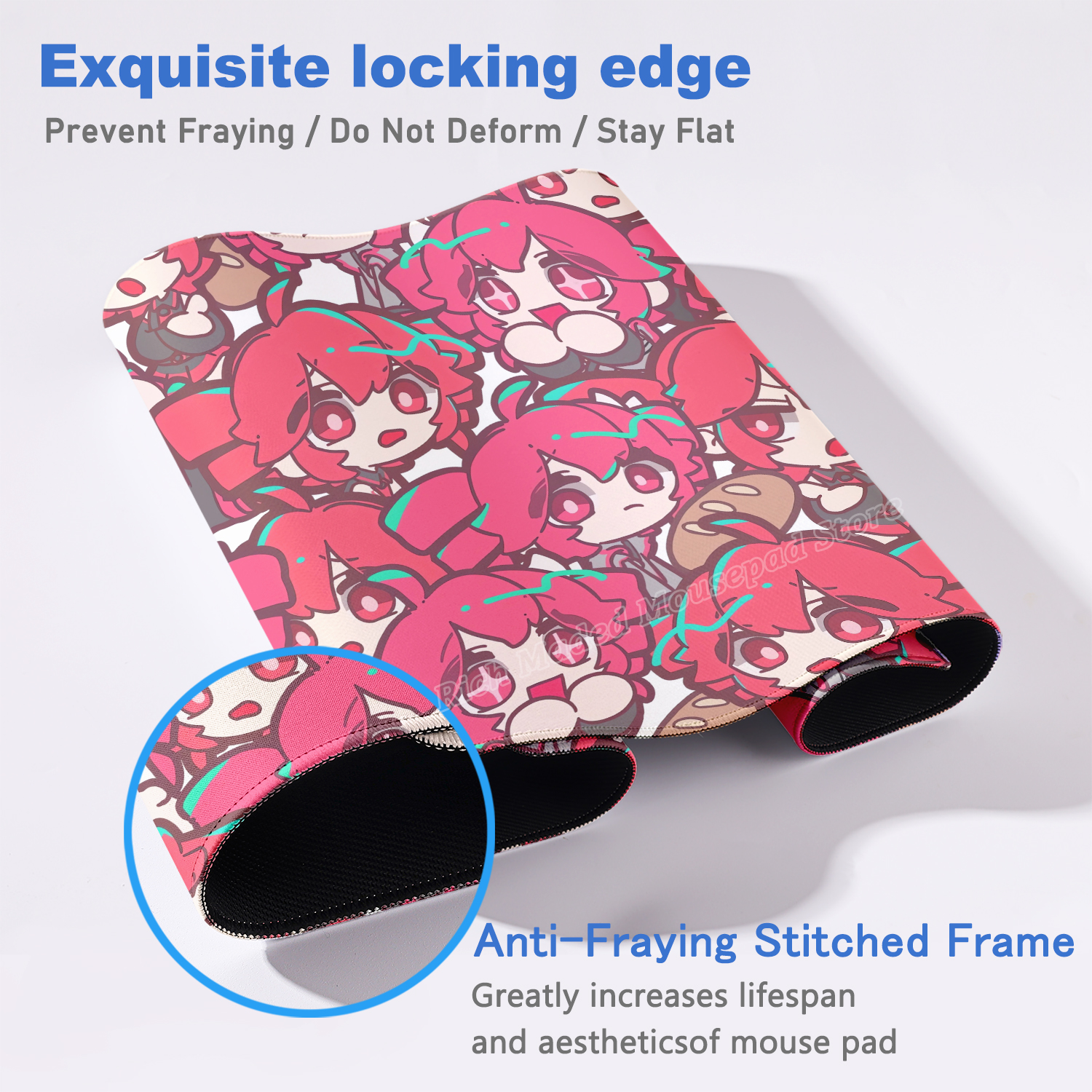 Kawaii Anime Girl Gaming Mouse - Pc Gaming Girl ulasan dan harga