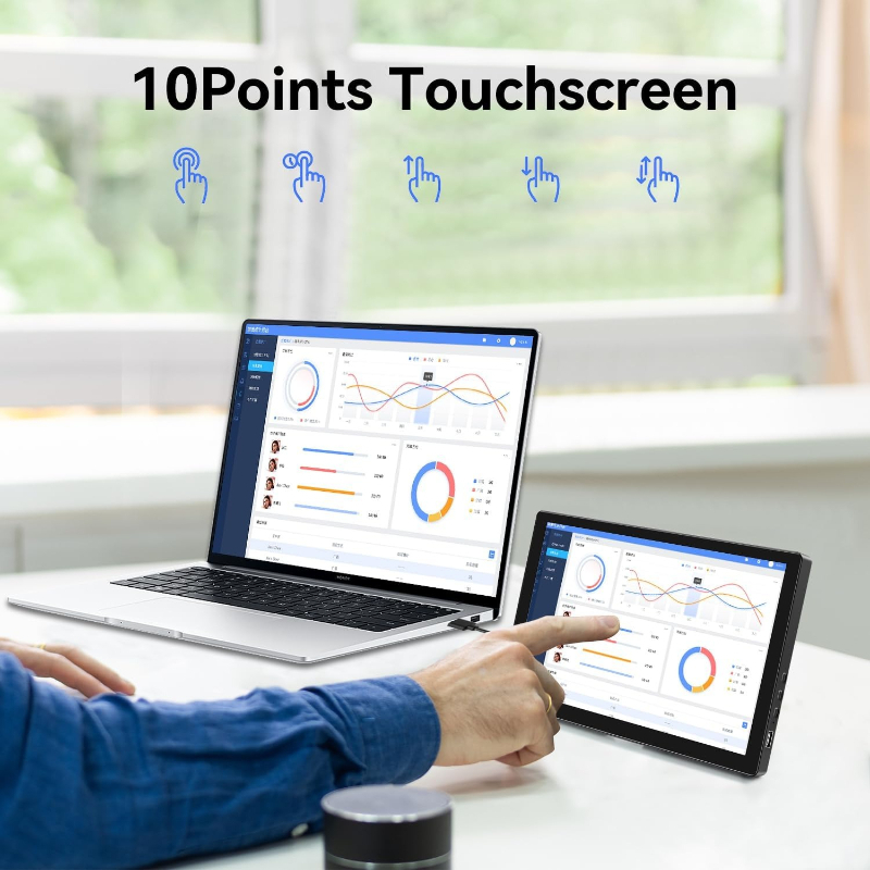 Small Touchscreen Monitor 10.1 - Pc Gaming Optimization ulasan dan harga