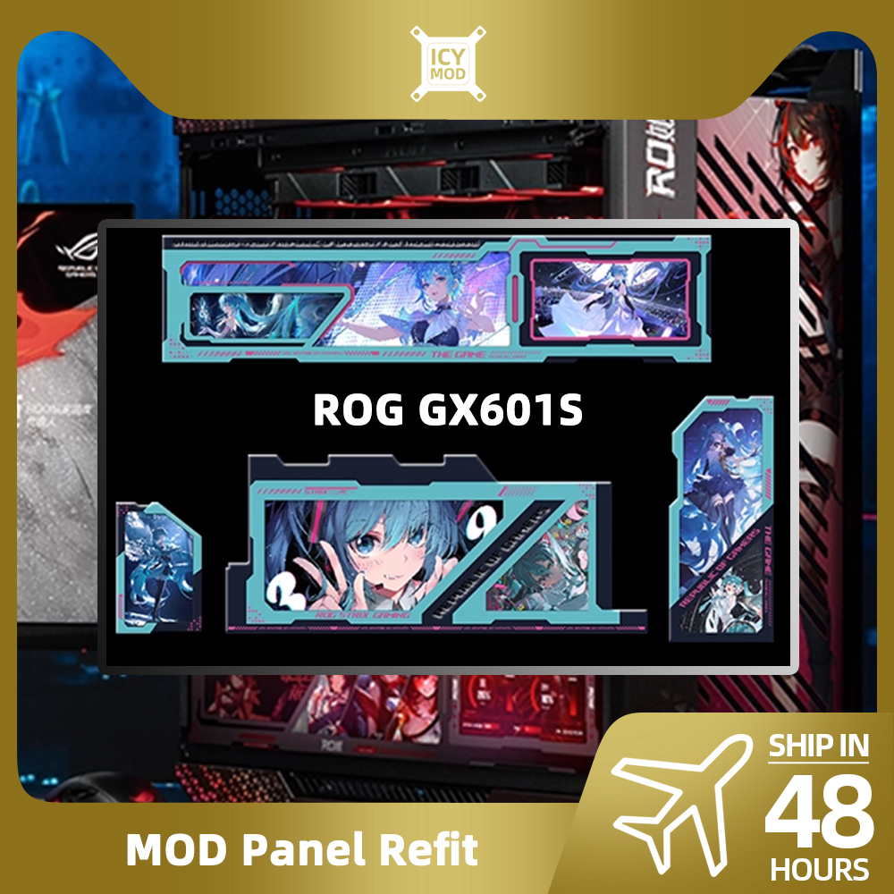4PCS ROG Helios GX601S UV RGB  - Pc Gaming Itx ulasan dan harga