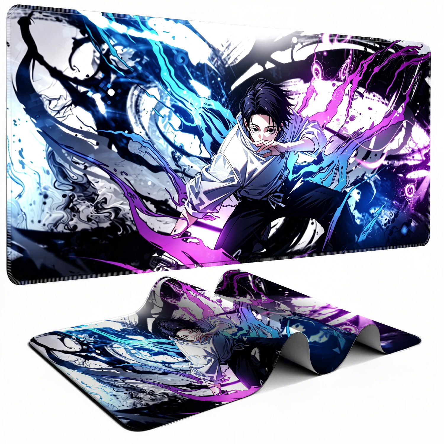 HD Anime Purple Mouse Pads Yut - Pc Gaming Aesthetic ulasan dan harga