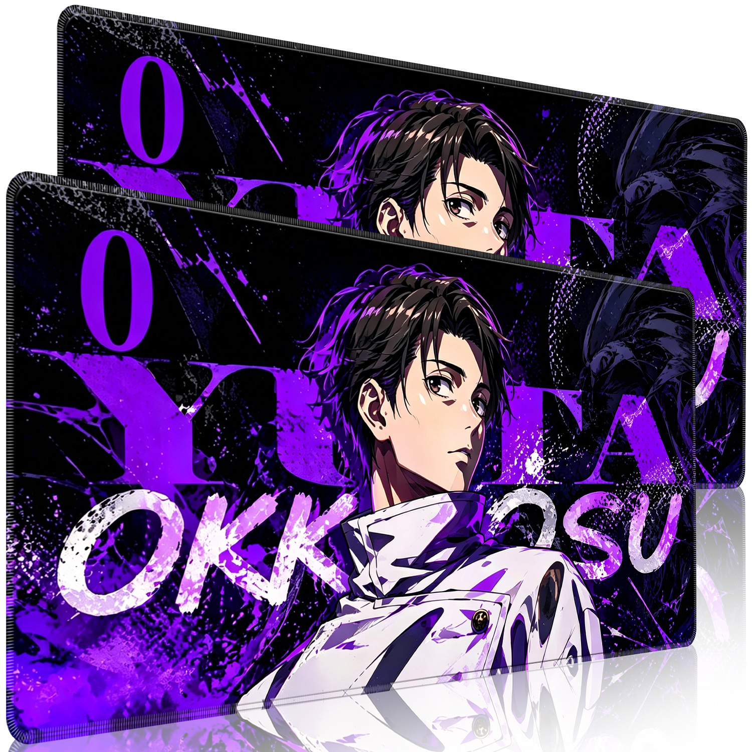 HD Anime Purple Mouse Pads Yut - Pc Gaming Aesthetic ulasan dan harga
