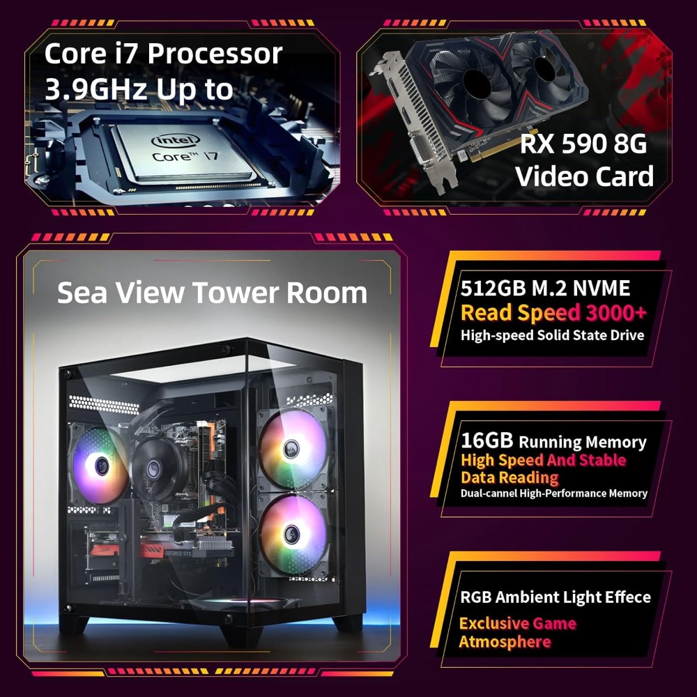 Gaming PC Desktop Intel Core i - Pc Gaming Intel Core I7 ulasan dan harga