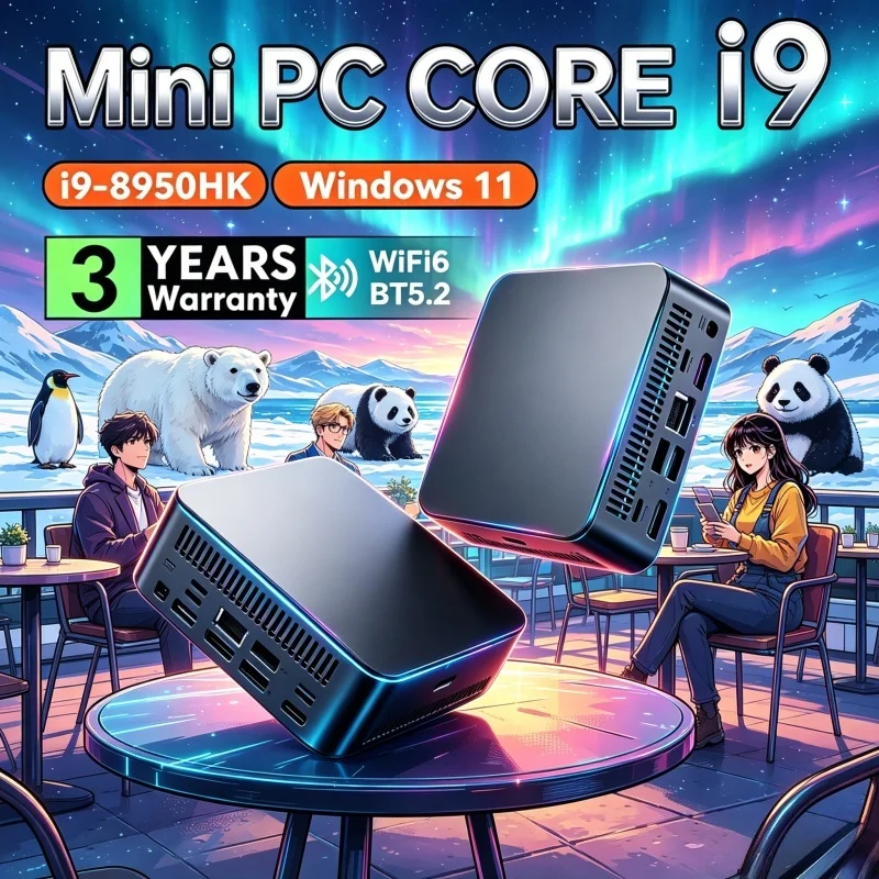 2026 Ambrosial Mobile MINI PC  - Pc Gaming I9 ulasan dan harga