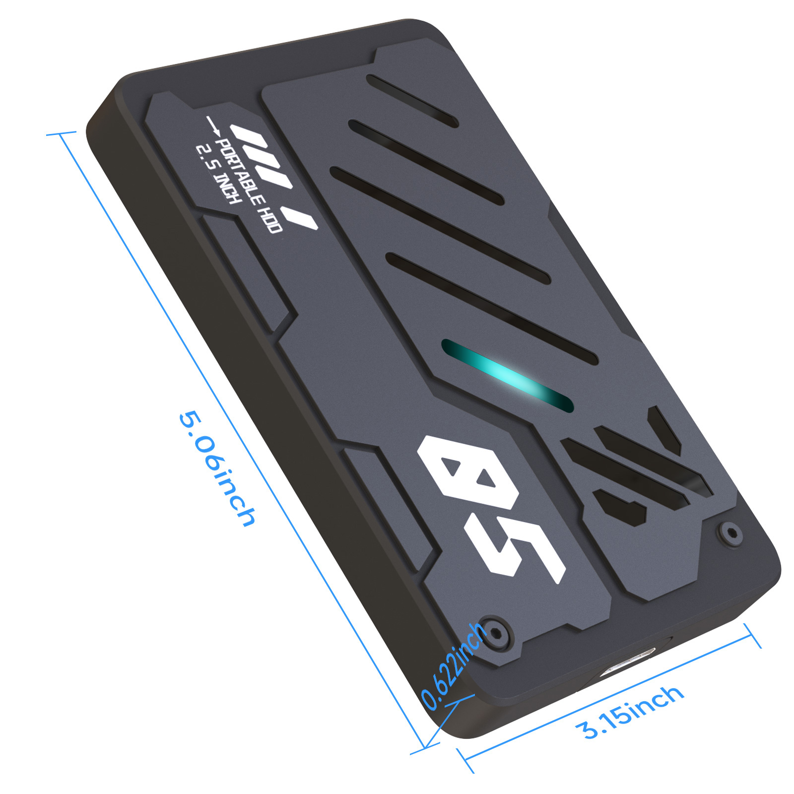USB3.0 Type-C External Hard Dr - Pc Gaming Ps5 ulasan dan harga
