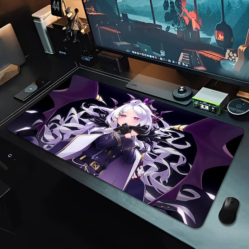 Large Blue Halo Angel School G - Pc Gaming Girl ulasan dan harga
