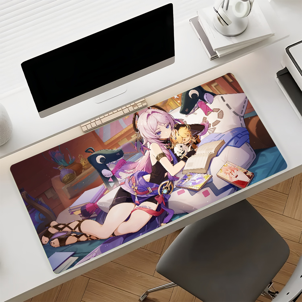 900x400mm Fantasy Ice Girl Gam - Pc Gaming Girl ulasan dan harga