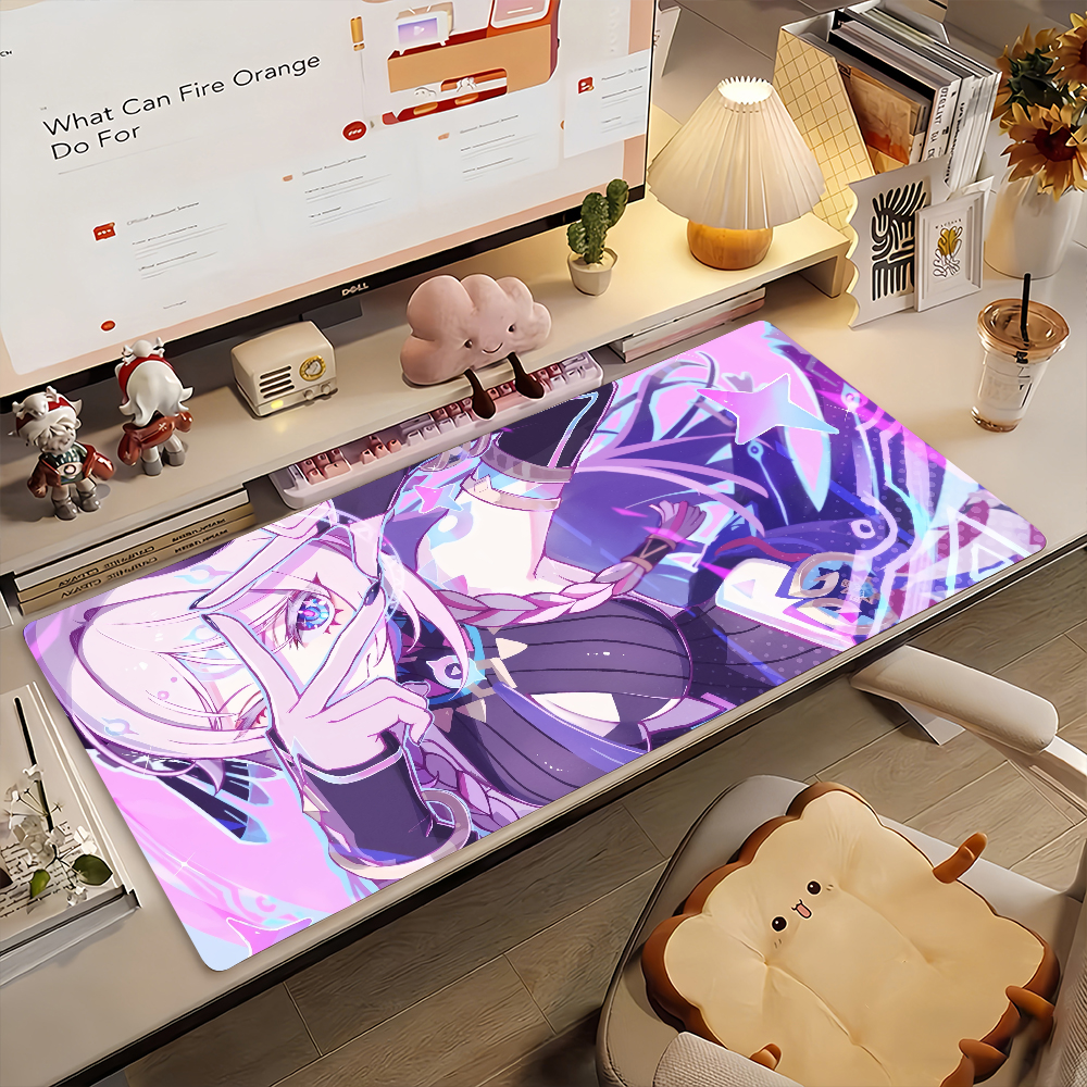 900x400mm Fantasy Ice Girl Gam - Pc Gaming Girl ulasan dan harga