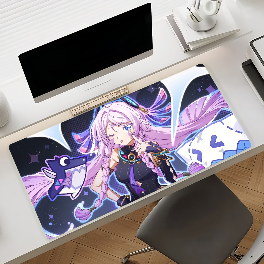 900x400mm Fantasy Ice Girl Gam - Pc Gaming Girl ulasan dan harga