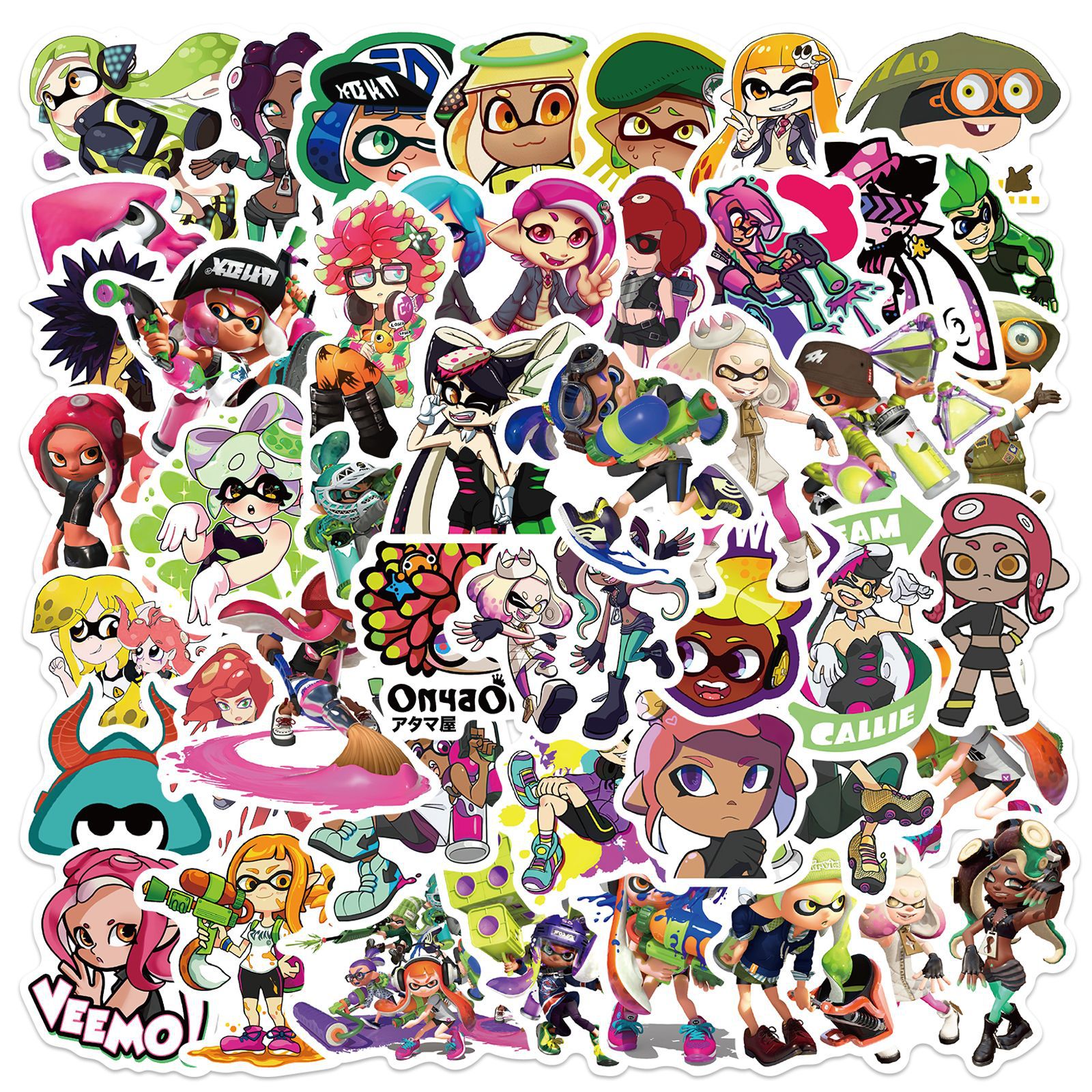 10/30/50pcs  Game Splatoon  Sk - Pc Gaming Girl ulasan dan harga