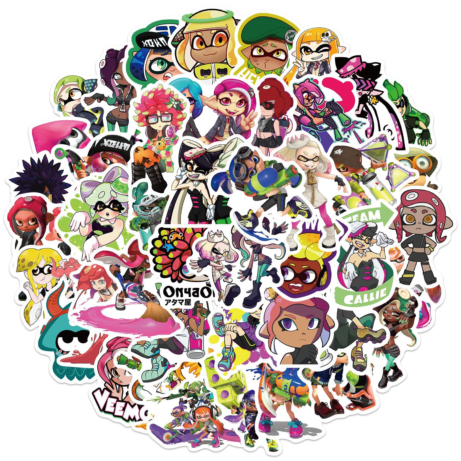10/30/50pcs  Game Splatoon  Sk - Pc Gaming Girl ulasan dan harga