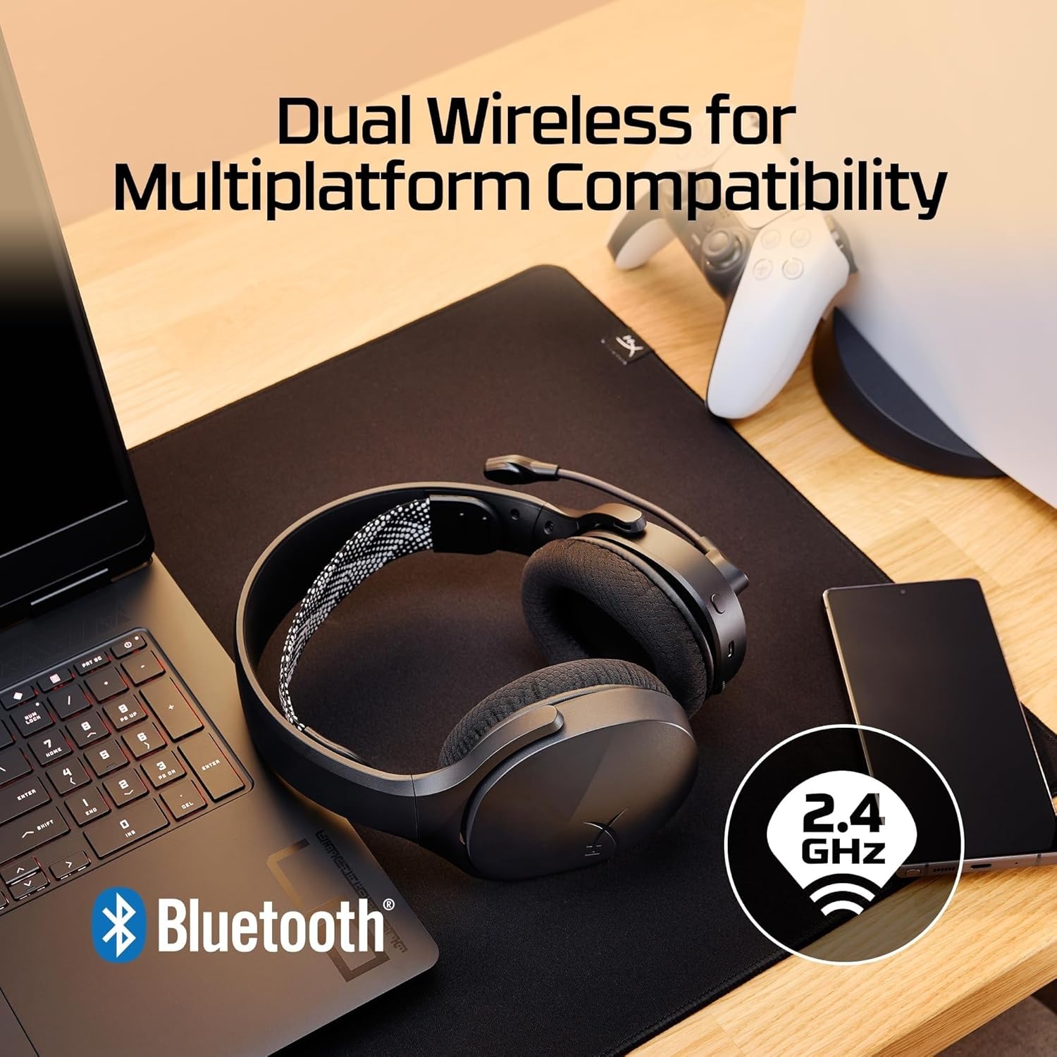 Dual Wireless Gaming Headset:  - Pc Gaming Ps5 ulasan dan harga