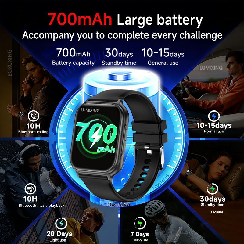 New Smartwatches 700 mAh Batte - High Refresh Monitor ulasan dan harga