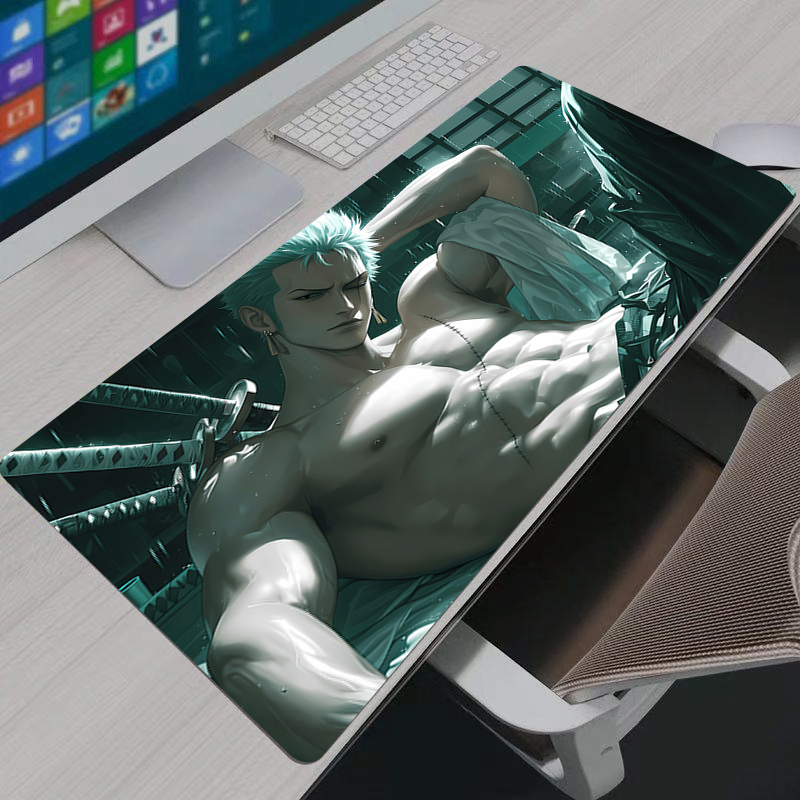 Mouse Pad Notbook One Piece Zo - Pc Gaming Aesthetic ulasan dan harga
