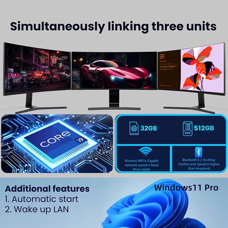 2026 Portable Intel Core i9-10 - Pc Gaming Ram 32Gb ulasan dan harga