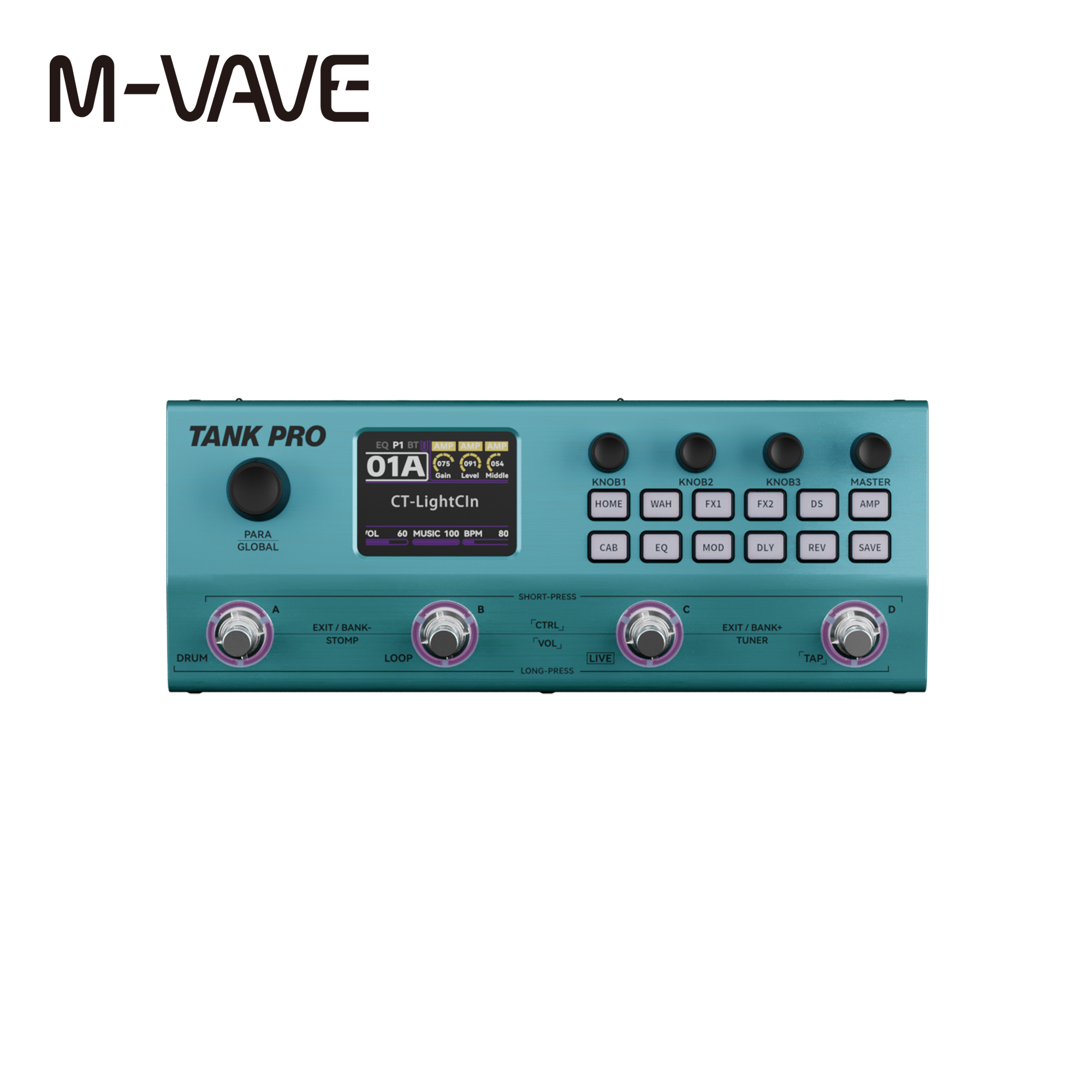 M-VAVE TANK PRO All-in-one Gui - Sound Card Usb ulasan dan harga