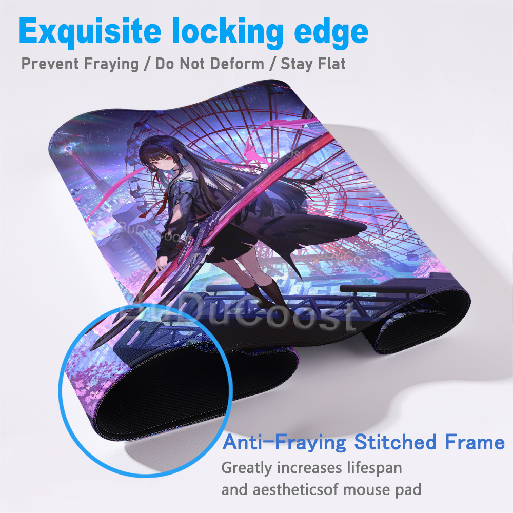 Anime Girl Chisa Mousepad Game - Pc Gaming Girl ulasan dan harga