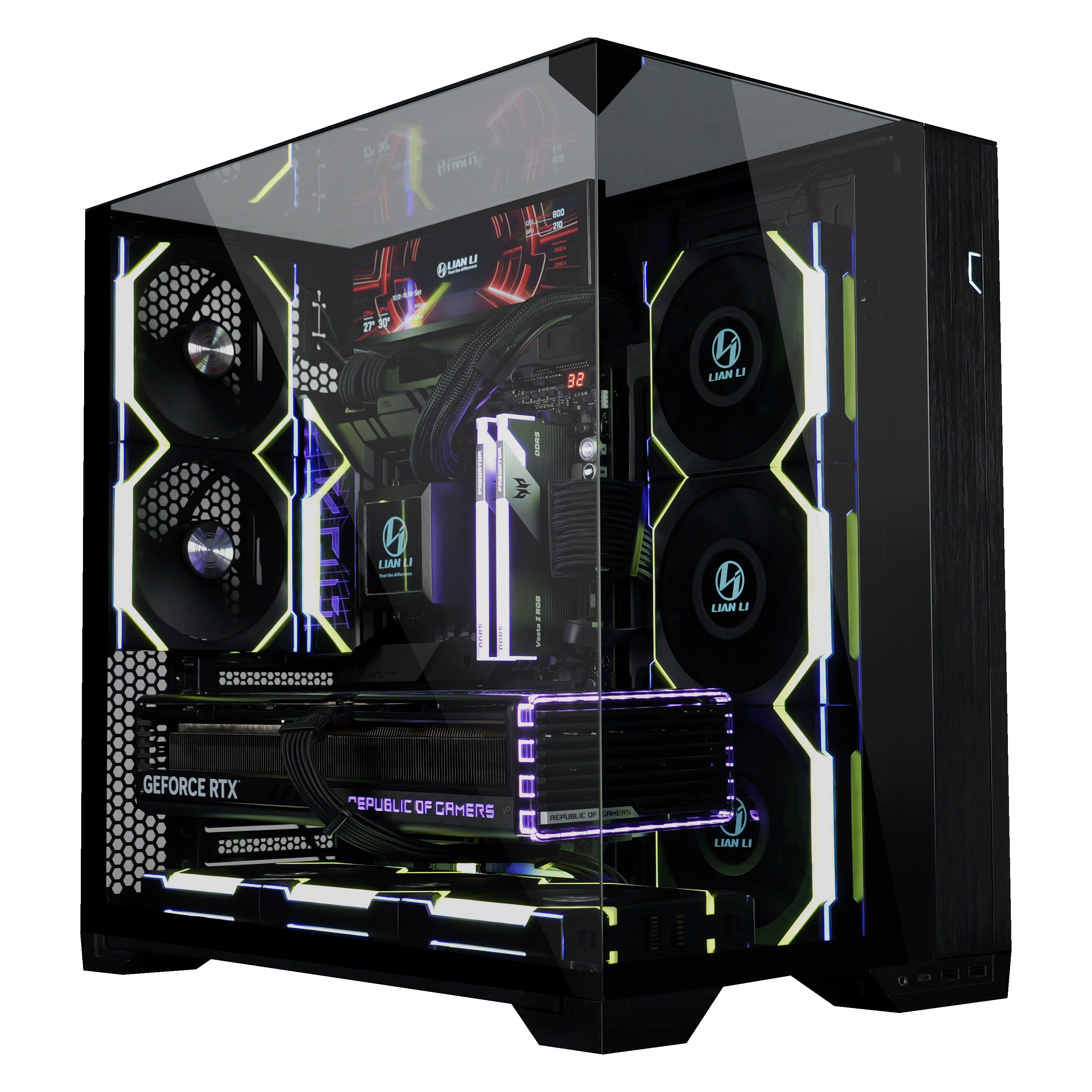 2025 New Original LIANLI O11 V - Pc Gaming Itx ulasan dan harga