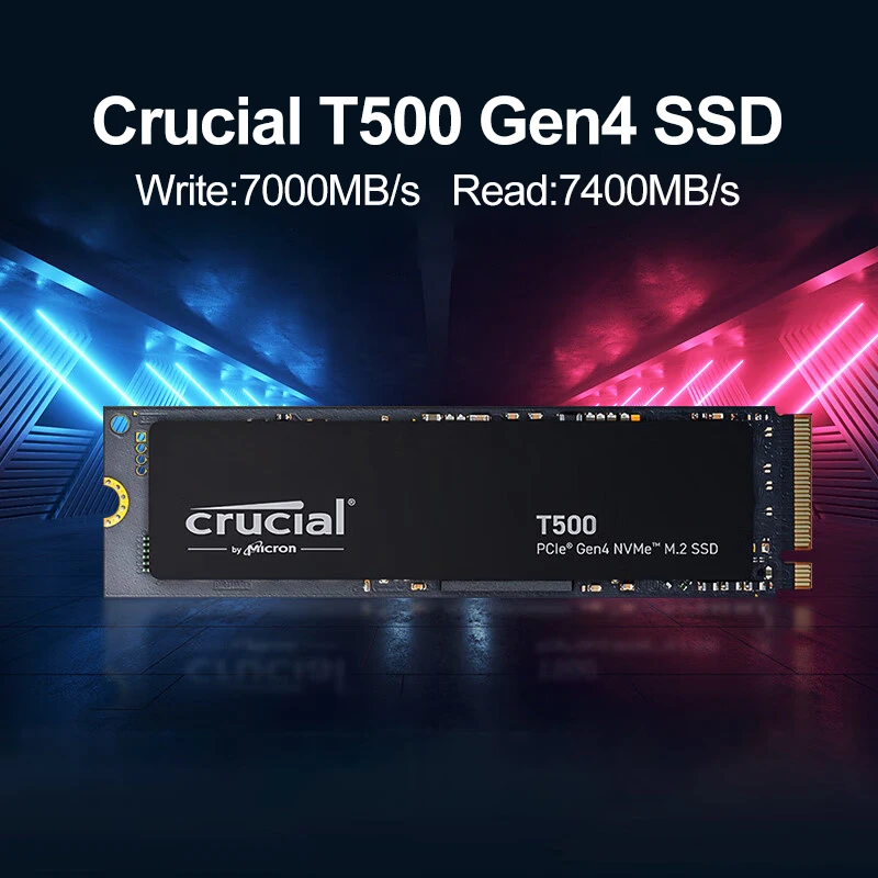 New Crucial T500 1TB Gen4 NVMe - Pc Gaming News ulasan dan harga