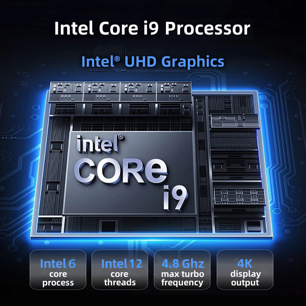 2026 Mini PC Intel Core i9 109 - Pc Gaming Ram 32Gb ulasan dan harga